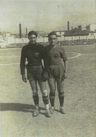 Caldes  inverno 1944. Enzo Parissi e Luigi Ghersi